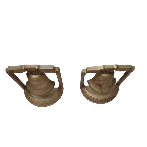 Liberty Bell Brass Bookends - Picture 5 of 6